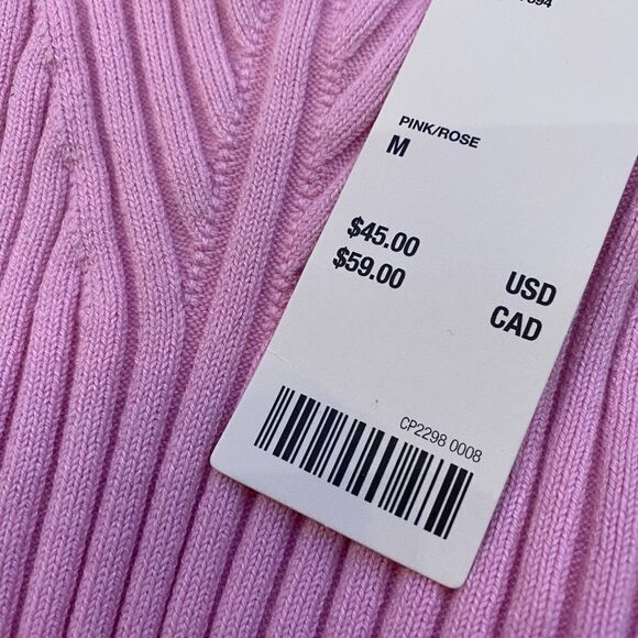 NEW Urban Outfitters UO Lucy Pink Sweater Tube Top M L XL - Picture 5 of 5